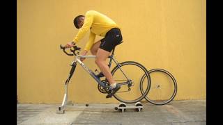 RODILLOS ESTATICOS PARA BICICLETA  COMO USAR EL RODILLO FIJO PARA BICICLETA  RODILLOS CASEROS [upl. by Orford]