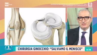 Chirurgia ginocchio quotsalviamo il meniscoquot  Unomattina 18032021 [upl. by Sedaiuqlem]