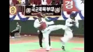 Korean TKD Nationals Army Fly Weight Finals [upl. by Benenson821]