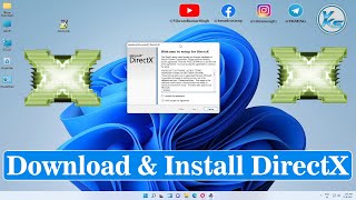 ✅ How To Download And Install DirectX On Windows 1110  DirectX End User Runtime Web Installer [upl. by Ytitsahc392]