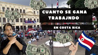 Cuanto se gana  trabajando en costa rica de salario minimo [upl. by Hoeve330]