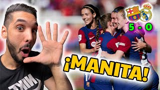 ¡El Barça Femenino DESTROZA 5  0 con una MANITA al Real Madrid [upl. by Eserrehs270]