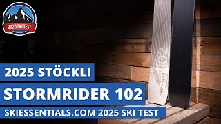 2025 Stockli Stormrider 102  SkiEssentialscom Ski Test Review [upl. by Sosthina]