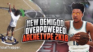 NEW BEST ARCHETYPE AFTER PATCH 10😈 BEST SHARPSHOOTER BUILD NBA 2K18 99 3PT amp BALL CONTROL🔥 [upl. by Allmon764]