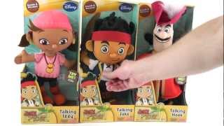 Jake and the Never Land Pirates Talking Plush Dolls [upl. by Lunseth247]