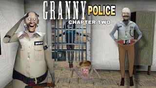 Granny Chapter 2 door escape Police 🚨Granny grandpa aur hawaldar babyspider mode full gameplay [upl. by Tongue]