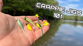 CRAPPIE JIGS 101 EVERYTHING YOU NEED TO KNOW ABOUT CRAPPIE JIGS [upl. by Butcher]