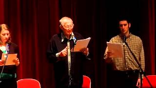 Poetry Reading by Yevgeny Yevtushenko [upl. by Atiekal]