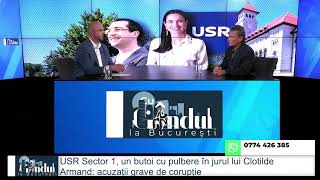 USR un butoi cu pulbere în jurul lui Clotilde Armand Dan Milea fost USR face acuzații grave [upl. by Llevron]