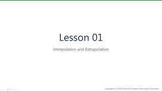 Grade 9 Math  U04 S05 L01C  Interpolation and Extrapolation [upl. by Orel]