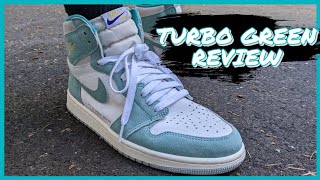 Air Jordan 1 TURBO Green Rep Review  For People Who Just Love Shoes [upl. by Enywad371]