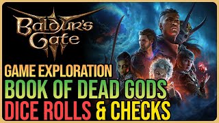 Book of Dead Gods Check Rolls amp Outcomes Baldurs Gate 3 [upl. by Reinnej88]