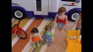 Playmobil Motorhome Camper Van 4859 Unboxing amp Review [upl. by Elatsyrc]