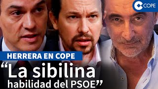 Herrera desvela el juego oculto de Unidas Podemos en el reparto del CGPJ [upl. by Ahsercul]