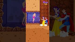 Good Deeds minging Challenge with Snow White family  Moral Lesson shorts viral fairytales [upl. by Joscelin]