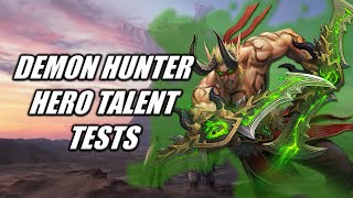 Havoc Demon Hunter Hero Talent Playtest  The War Within [upl. by Mattox737]