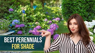 10 Best Perennials for Shade ✅🌼 Beautiful Shade Gardens ❤😍 [upl. by Anelrats]