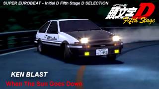 Initial D 5th Stage Soundtrack When The Sun Goes Down [upl. by Kern]