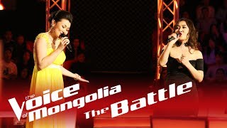 Zoljargal vs Battungalag  quotChi miniihquot  The Battle  The Voice of Mongolia 2018 [upl. by Htyderem]