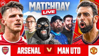 Arsenal vs Manchester United  Match Day Live ft M Huncho [upl. by Bricker]