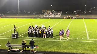 Dansville HS Band Halftime part 3 92024 [upl. by Niaz]