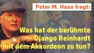 Hier erfährst du was der große Gitarrist Django Reinhardt mit dem Akkordeon zu tun hat [upl. by Elleinahc572]