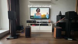 Dali mentor menuet vs Sonus faber sonetto 1 [upl. by Tamarah]