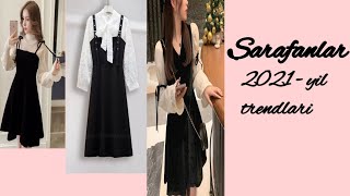 Maktab uchun Sarafanlar 2021 trendlarisundresses 2021 trendsСарафаны Для школы 2021 тренды [upl. by Peterec]