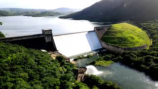 Stunning Aerial View of Inanda Dam Overflowing KZN 17 January 2021 [upl. by Ibbetson]