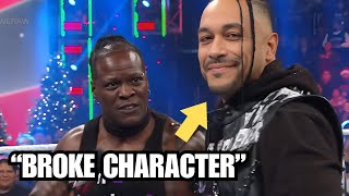 RTruth Making WWE Wrestlers Break Character Funny Moments [upl. by Mccord391]