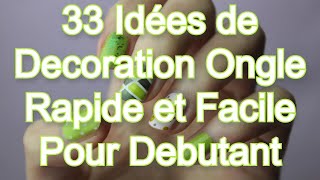 Decoration Ongle Rapide et Facile Pour Debutant  Tuto Nail Art  Deco Ongle Tendance decoongle [upl. by Nona]