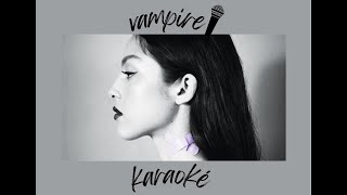 olivia rodrigo  vampire  piano karaoke [upl. by Firman]