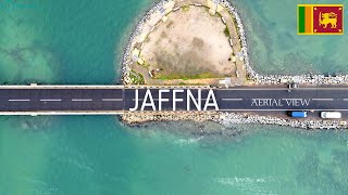 Sangupiddy Bridge  JAFFNA  SRILANKA  AERIAL VIEWS [upl. by Ymmit]