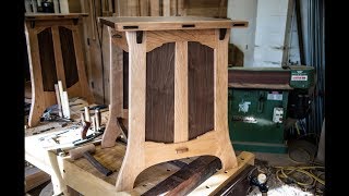 WOODWORKING MAKING SIDE TABLES [upl. by Yenolem]