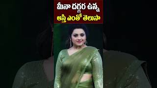 హీరోయిన్ మీనా కు ఎంత ఆస్తి ఉందొ తెలుసా  Actress Meena Net Worth  Meena  Tollywood Nagaram [upl. by Nyleuqcaj]