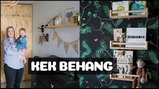 BABYKAMER VOL JUNGLE BEHANG  INTERIORJUNKIE  BABY TOUR 8 [upl. by Trojan849]