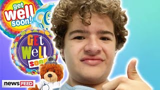 Gaten Matarazzo Undergoes BIG SURGERY [upl. by Karlis]