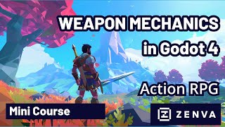 GODOT 4 WEAPON MECHANICS Action RPG [upl. by Chilt]