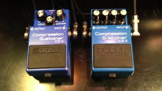 Vintage MIJ Boss CS2 vs Vintage MIJ Boss CS3 [upl. by Bohannon772]