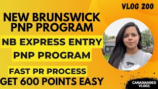 New brunswick PNP rules changed NB express entry pnp program with fast pr process pnp canadapr [upl. by Bently]