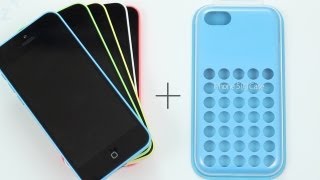 Blue iPhone 5c Case Hands On Is it good [upl. by Nivrem]