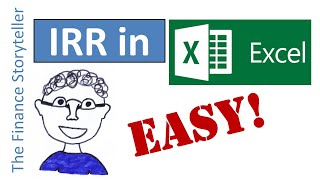 IRR in Excel [upl. by Germano]