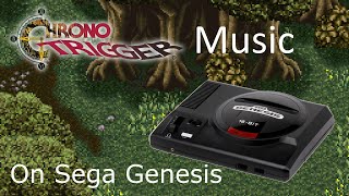 Chrono Trigger  Secret of the Forest on Sega Genesis sound chip [upl. by Aynekal]