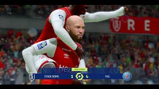 🇫🇷 Reims vs PSG 🇫🇷  Ligue 1 2024  Week 5  1ER TIEMPO EA SPORTS FC 24 [upl. by Ytinirt]