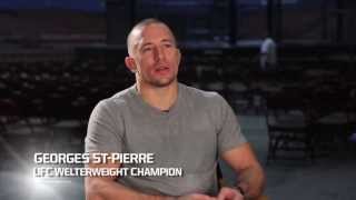 Georges StPierre on Set of FOX Sports 1 Commercial [upl. by Seiuqram]