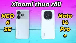 So sánh Redmi Note 14 Pro Plus vs Realme GT Neo 6 SE Xiaomi thua đứt hiệu năng màn hình… [upl. by Wengert]