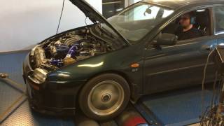 Mazda 323F V BA GT 20 V6 on Dyno [upl. by Kenta]