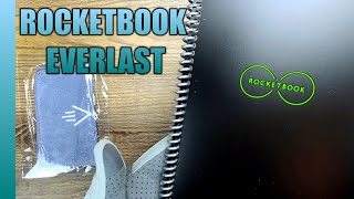 Rocketbook Everlast Reusable Smart Notebook Unboxing HowTo amp Review [upl. by Phene]