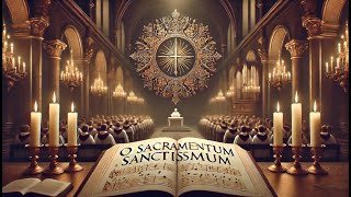 O Sacramentum Sanctissimum  Gregorian Chant Hymn for Eucharistic Adoration  Sacred Choir Music [upl. by Claybourne864]