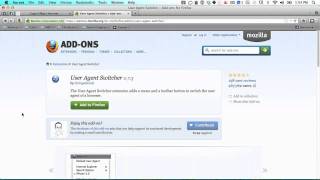 How to Switch Your Web Browsers User Agent [upl. by Dore1]